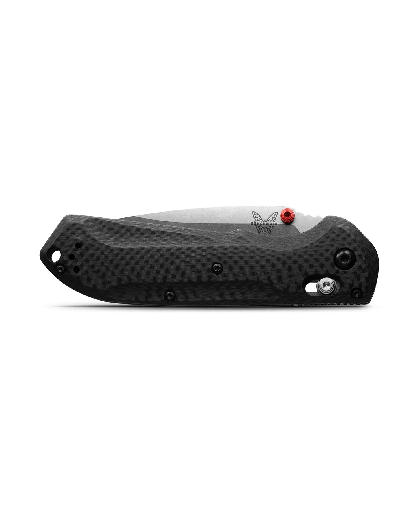 Benchmade Freek 560-03 closed view showing carbon fiber handle