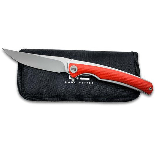 WE Knife 704X-R D2 Steel 3.6in Blade Hollow Grind w/G10 Handle