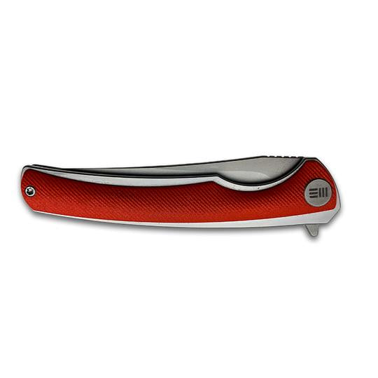 WE Knife 704X-R D2 Steel 3.6in Blade Hollow Grind w/G10 Handle