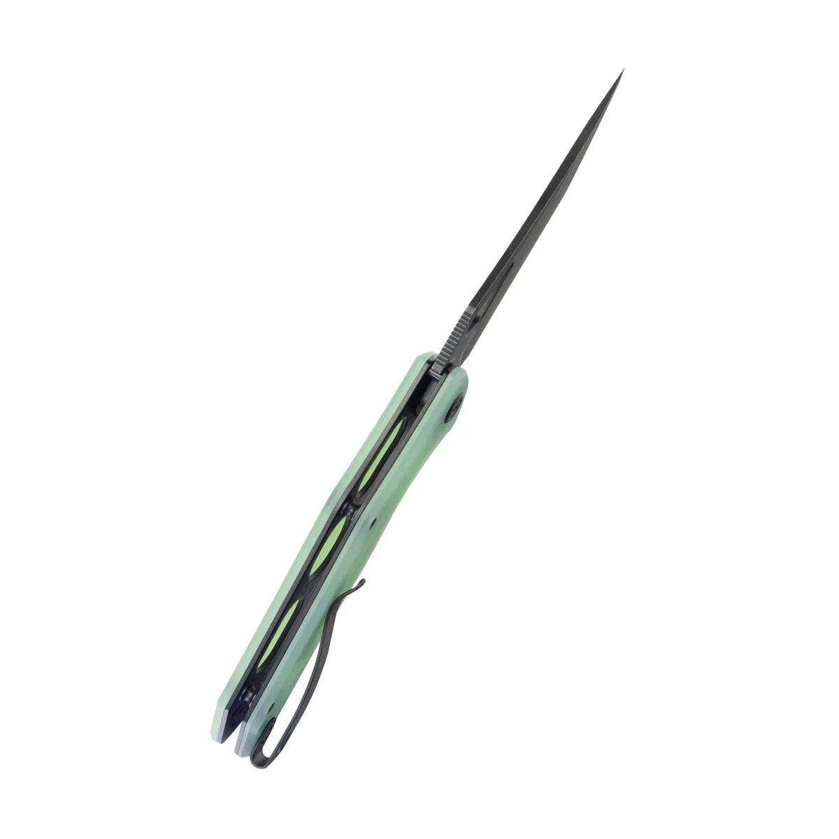 Kubey Knife Phemius 3.66" 14C28N Jade G10 KUB149H