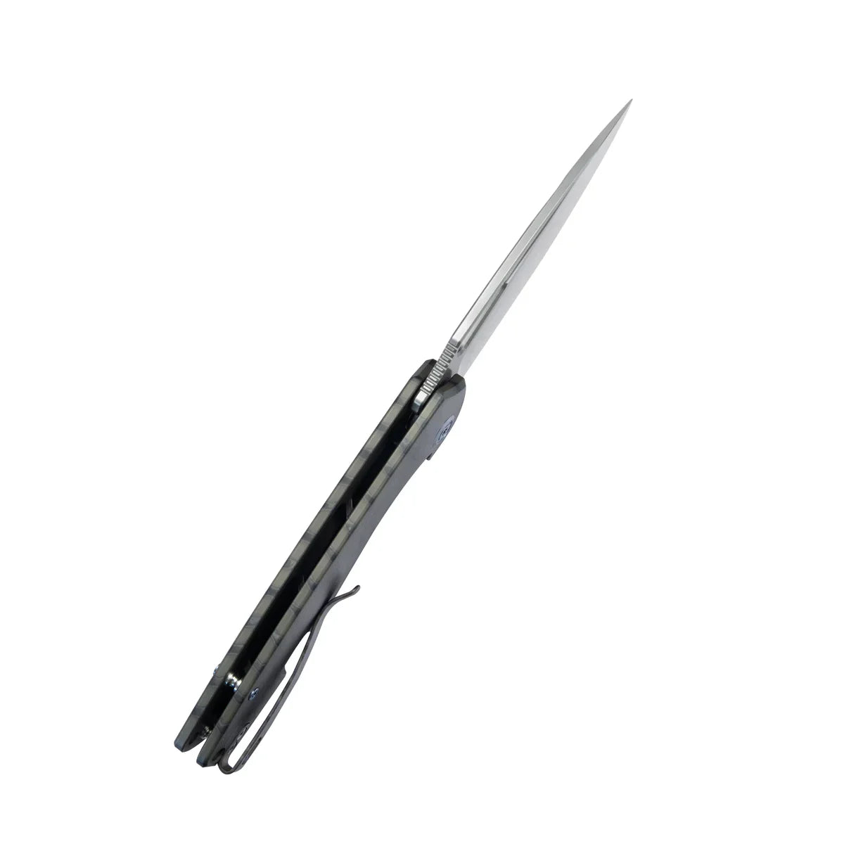 Kubey Knife Tityus 3.39" 14C28N Countoured Titanium KUB360E