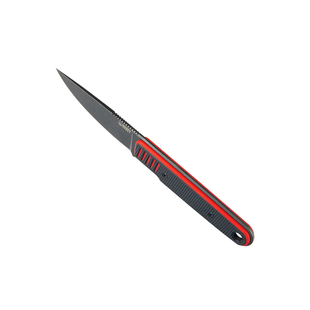 Kubey Knife Fixie 3.11" Sandvik 14C28N Black/Red G-10 KUB356A