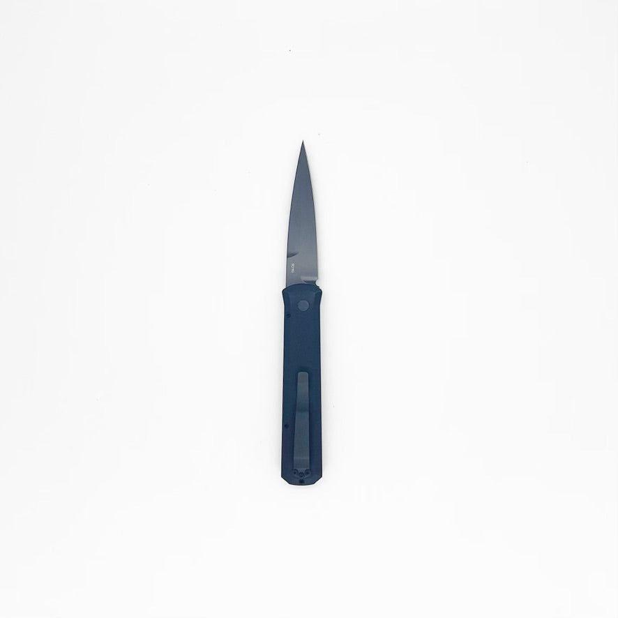 Pro-Tech 921-SWAT Godfather Automatic 4In DLC Black Spear Point Blade