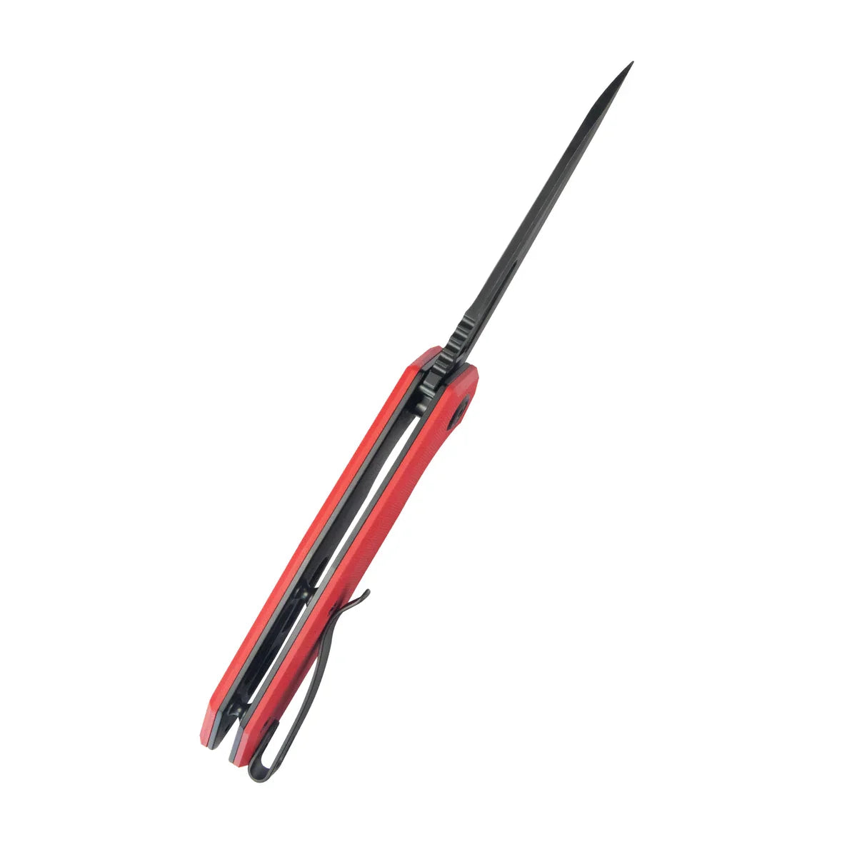 Kubey Vagrant 3.15" 14C28N Black Red G-10 KUB291K
