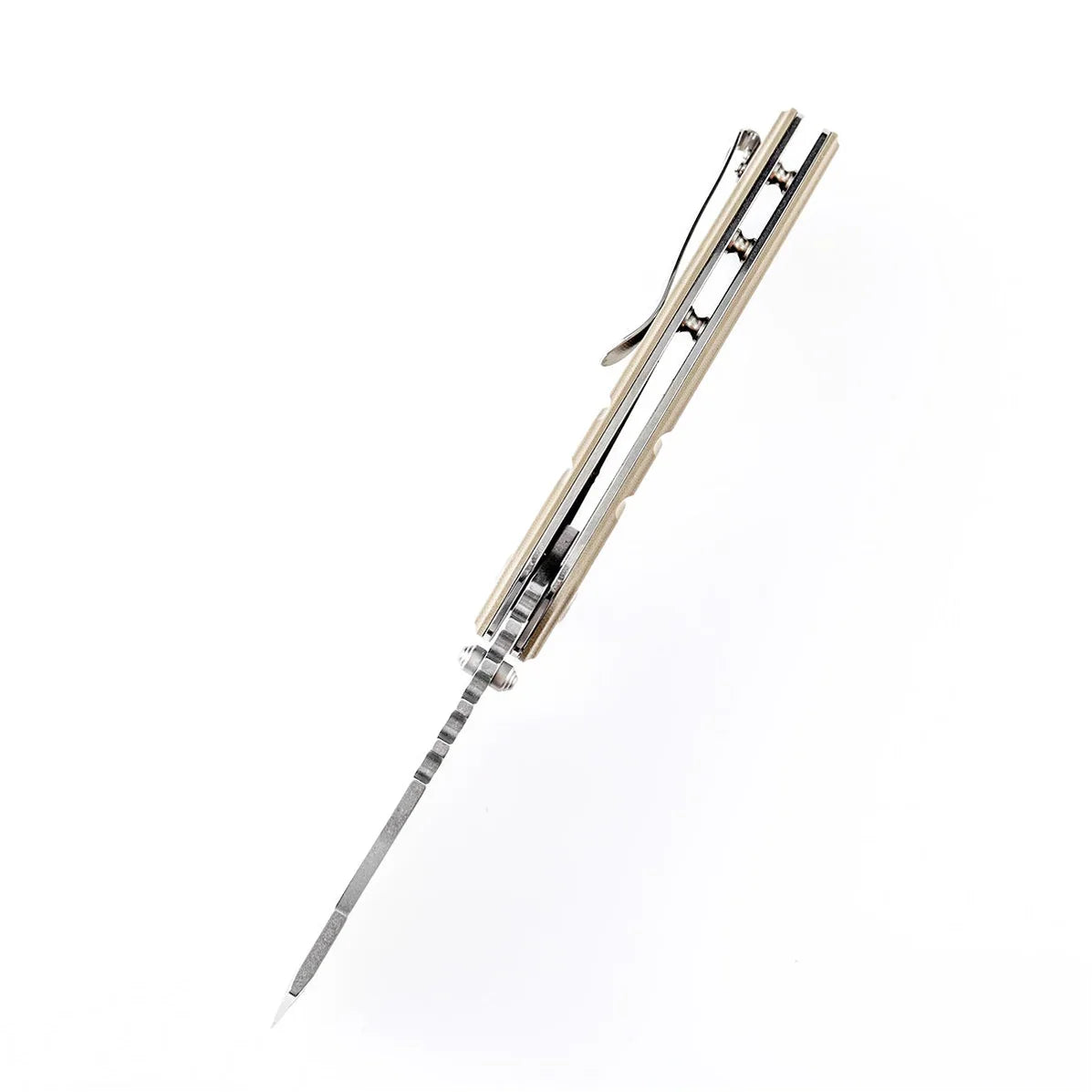 Kansept XL Korvid 3.55" 154CM Light Sand G10 T1030A5