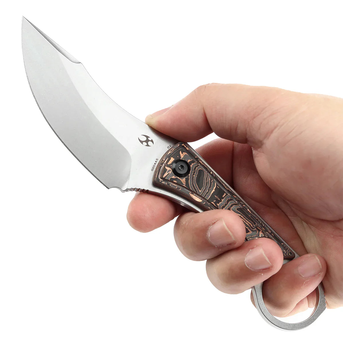 Kansept Niko3.54" D2 Copper Carbon Fiber G004A5