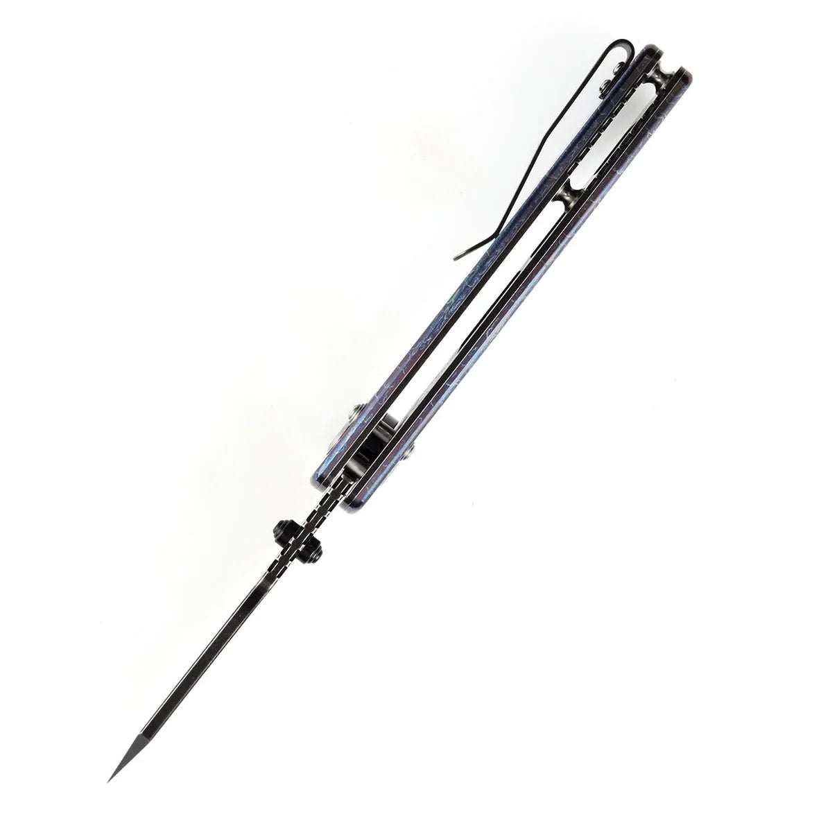 Kansept Main Street 3.36" Black Stonewashed Lightning Strike Titanium K1015M2
