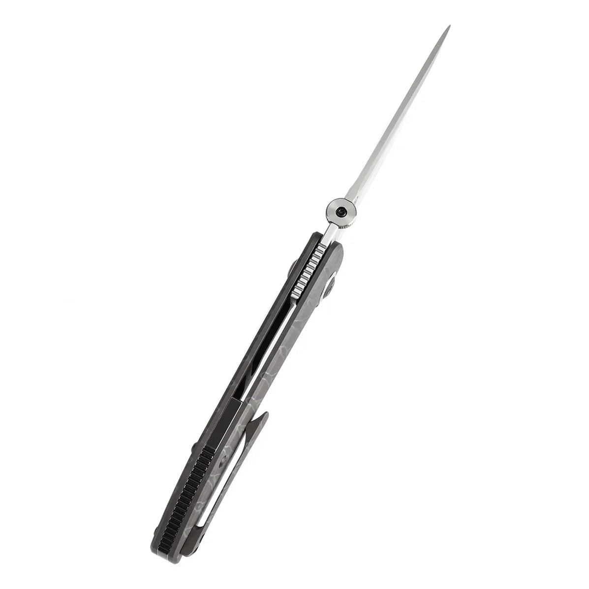 Kansept Tarkin 3.42" Satin 20CV Tiger Stripe Flamed Titanium K1078A3