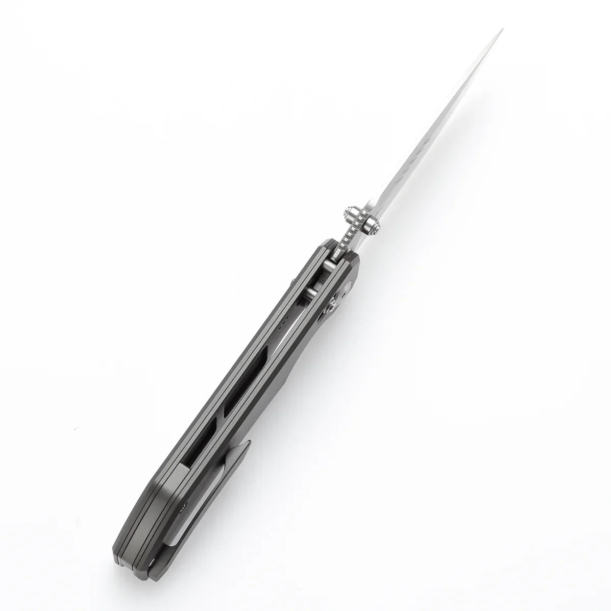 Kansept Eaglestrike 3.73" CPM S35VN Bead Blasted Titanium Plain K1095V3