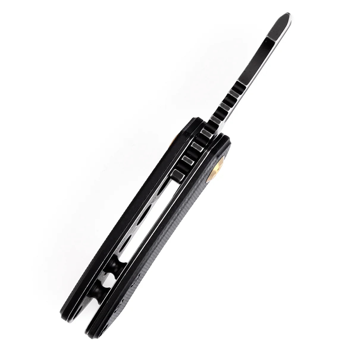 Kansept Mini Korvid 1.45" Black Stonewashed 154CM Black G10 T3030A11