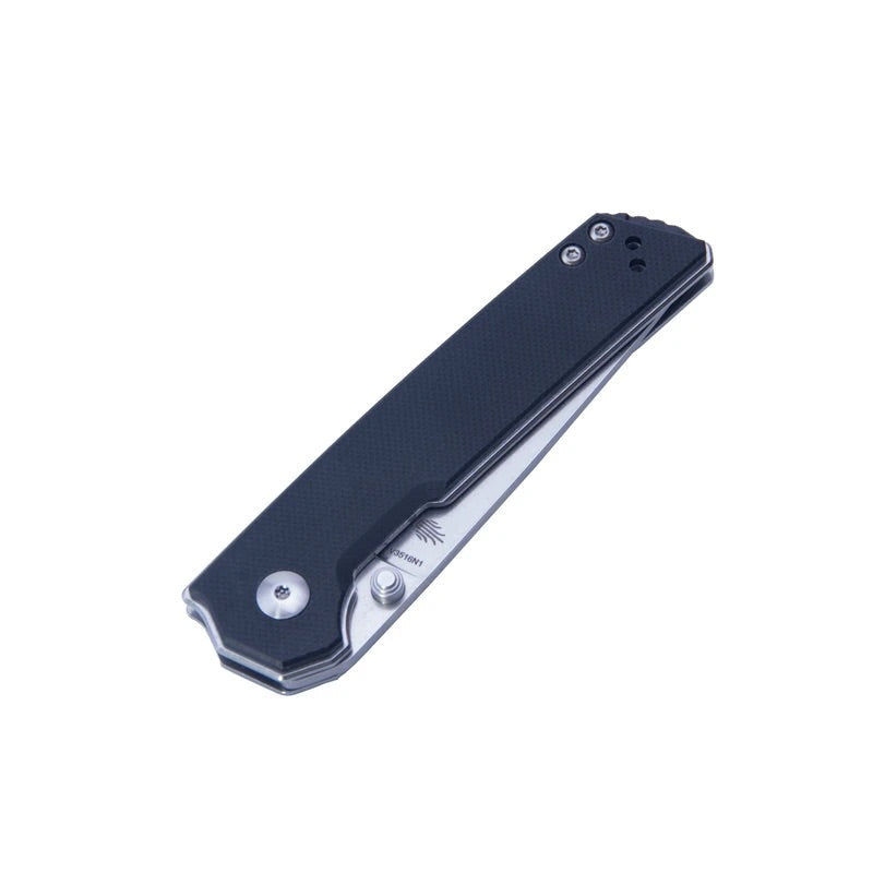 Kizer Knives Domin Mini V3516N1 2.89in N690 Steel Blade Black G10 Handles