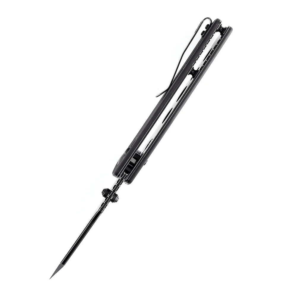 Kansept Main Street 3.36" Black Stonewashed Black G10 T1015V1