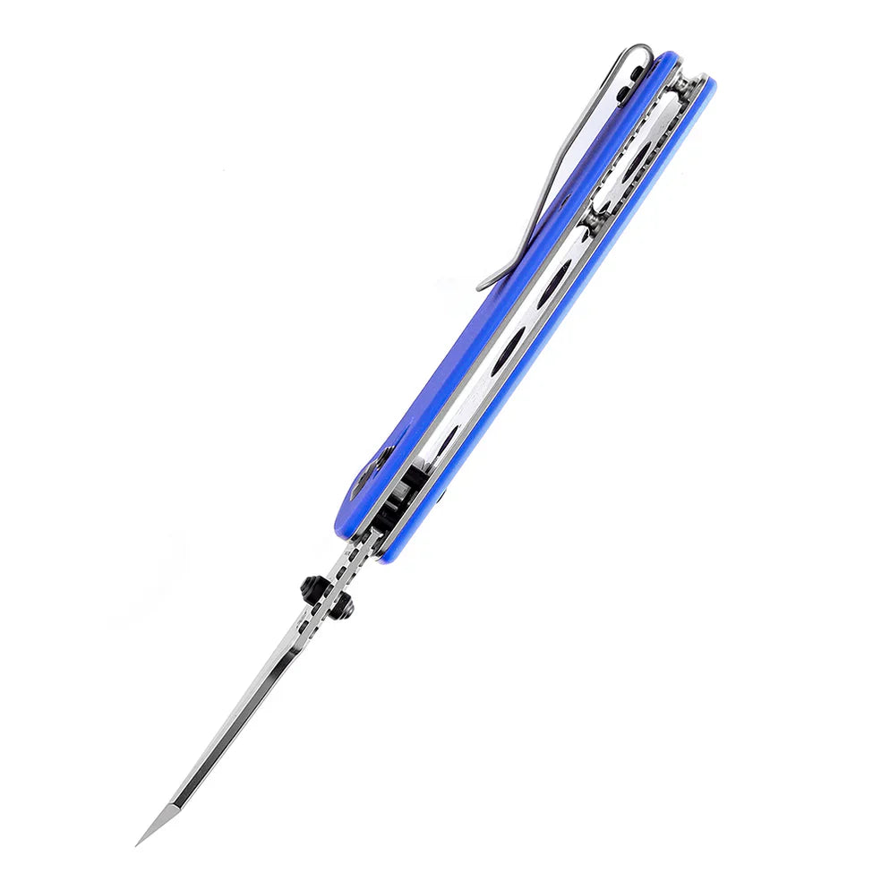 Kansept Main Street 3.36" Stonewashed 154CM Blue G10 T1015V3