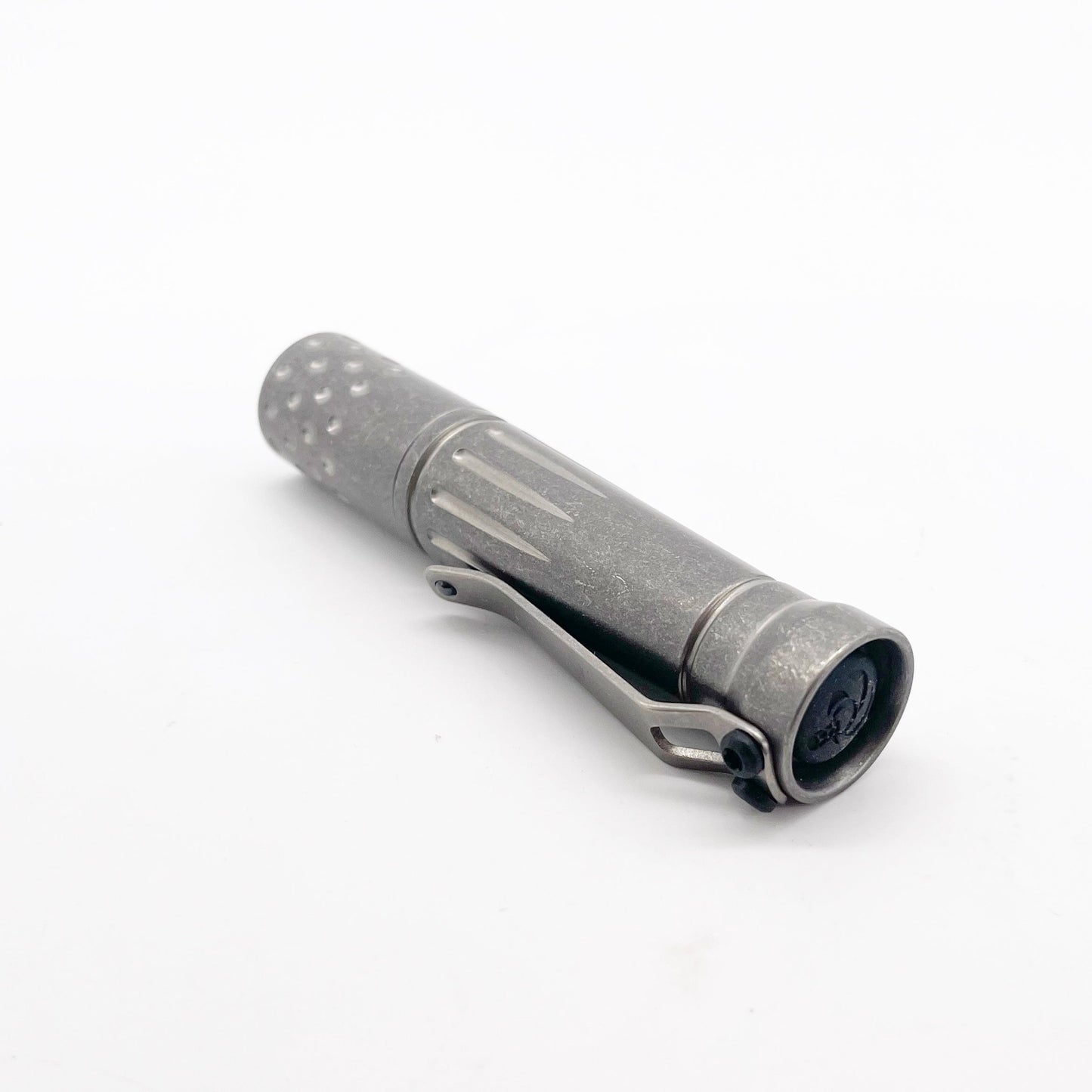 Dawson Machine Craft Malihini Slim Stonewashed Titanium EDC Flashlight 14500 Size 519c 4500k LED H17Fx Driver