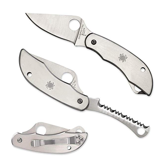Spyderco ClipiTool C176P&S Plain/Serrated (2.02 Inch Blade)