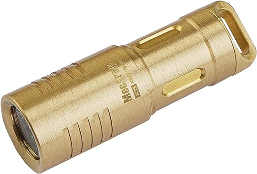 MecArmy illumineX-3 Brass CREE XP-G2 LED USB Keychain Light