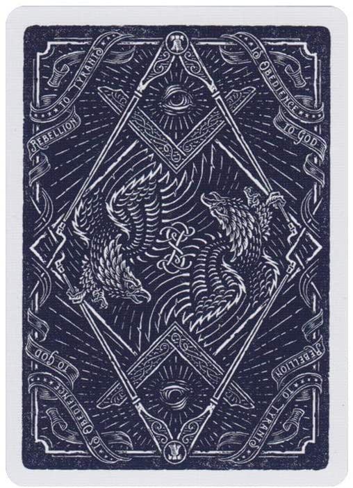 Sons of Liberty Playing Cards - Patriot Blue