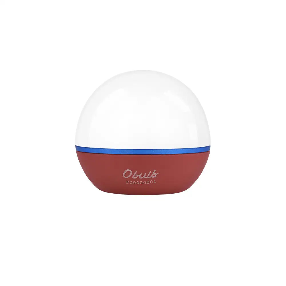 Olight Obulb Wine Red Portable Rechargeable White / Red LED Mini Lantern 55 Lumens