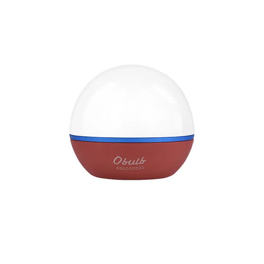 Olight Obulb Wine Red Portable Rechargeable White / Red LED Mini Lantern 55 Lumens