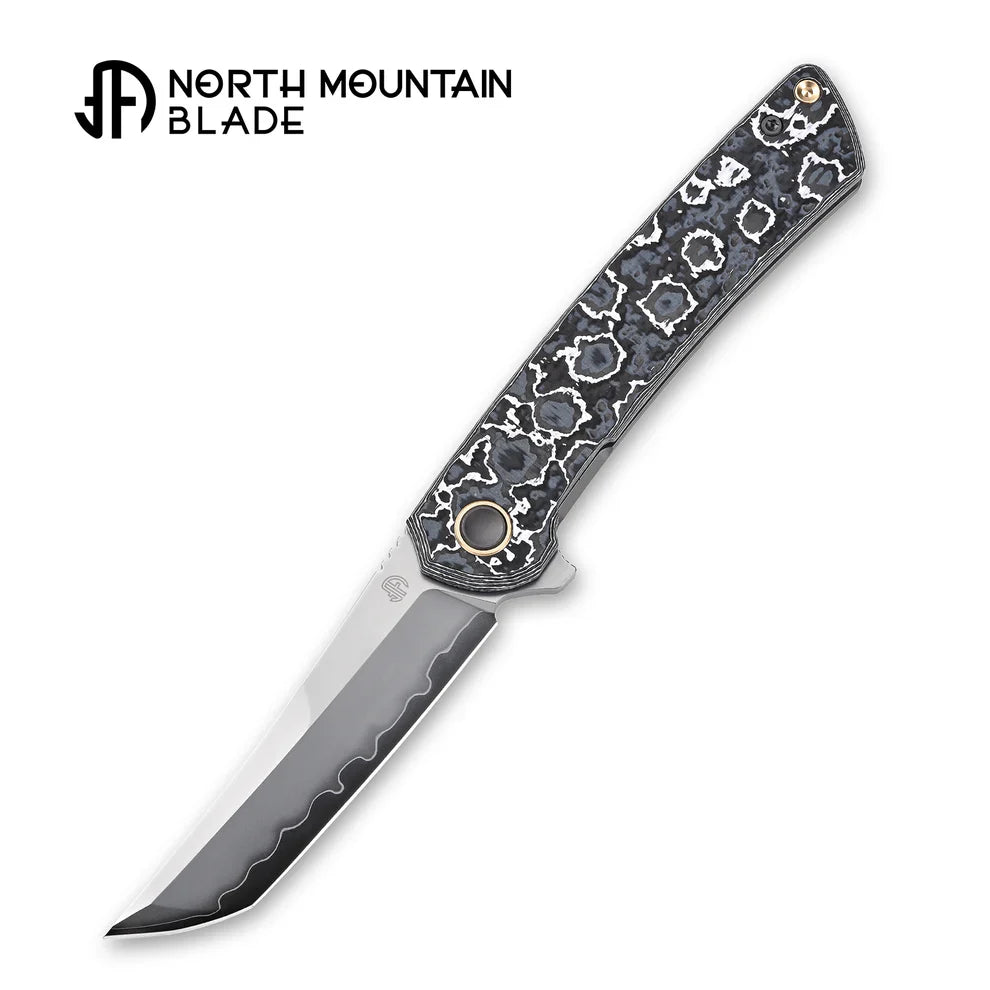 North Mountain Blade 2505W03 detail view 2 folding knife closeup