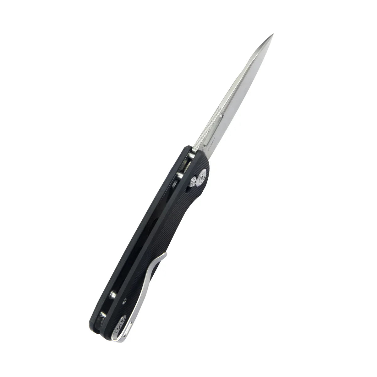 Kubey Knife Bluff 3.19" Sandvik 14C28N Black G10 KUB248D