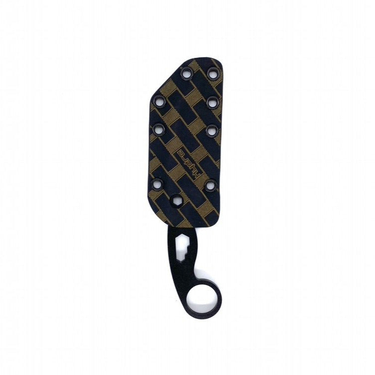 Hydra Knives Buzzard Black Karambit / Multitool Fixed Blade Neck Knife - GoingGear.com