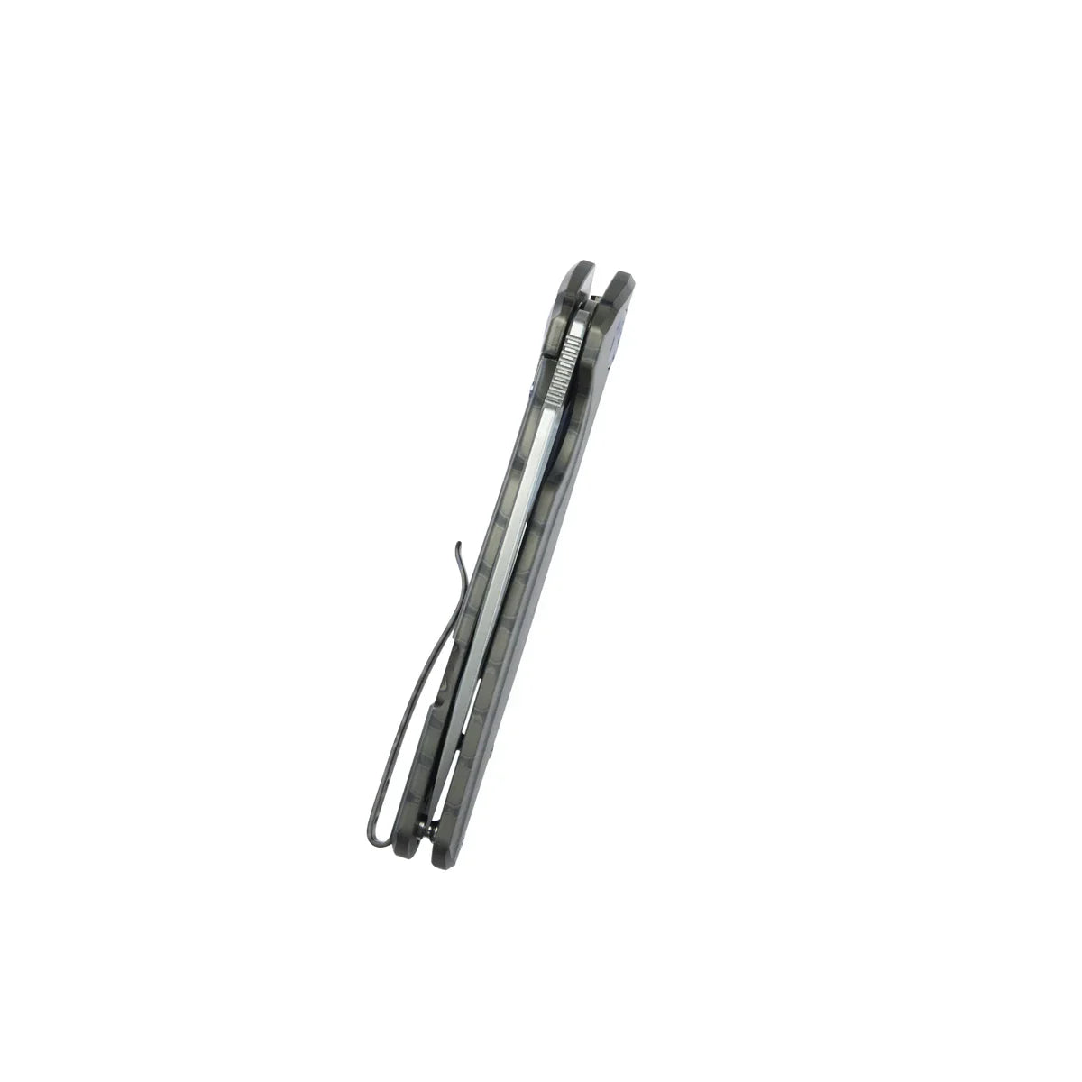 Kubey Knife Tityus 3.39" 14C28N Countoured Titanium KUB360E