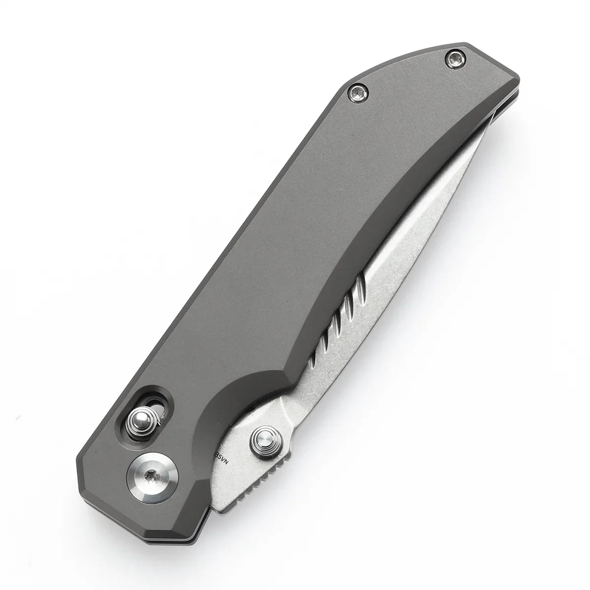 Kansept Eaglestrike 3.73" CPM S35VN Bead Blasted Titanium Plain K1095V3