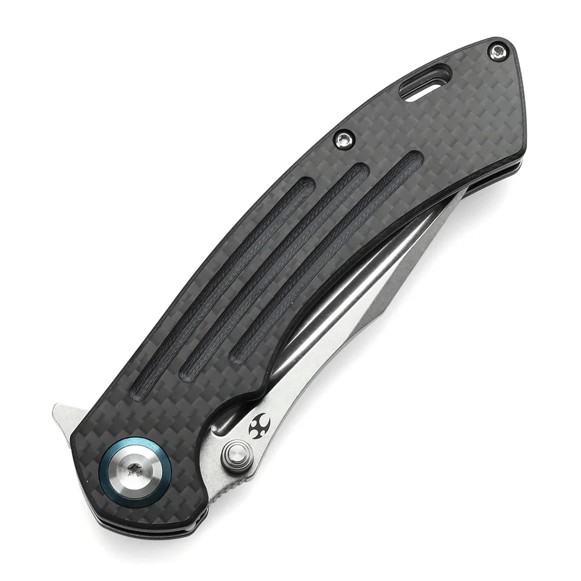 Kansept Pretatout 3.56" CPM S35VN Carbon Fiber,G10 Black K1032A5