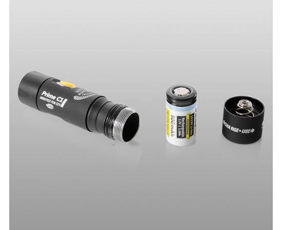 Armytek Prime C1 Magnet USB+18350 / XP-L Warm / 900 lm / TIR 20Â°:80Â° / 1x18350 or 1xRCR123