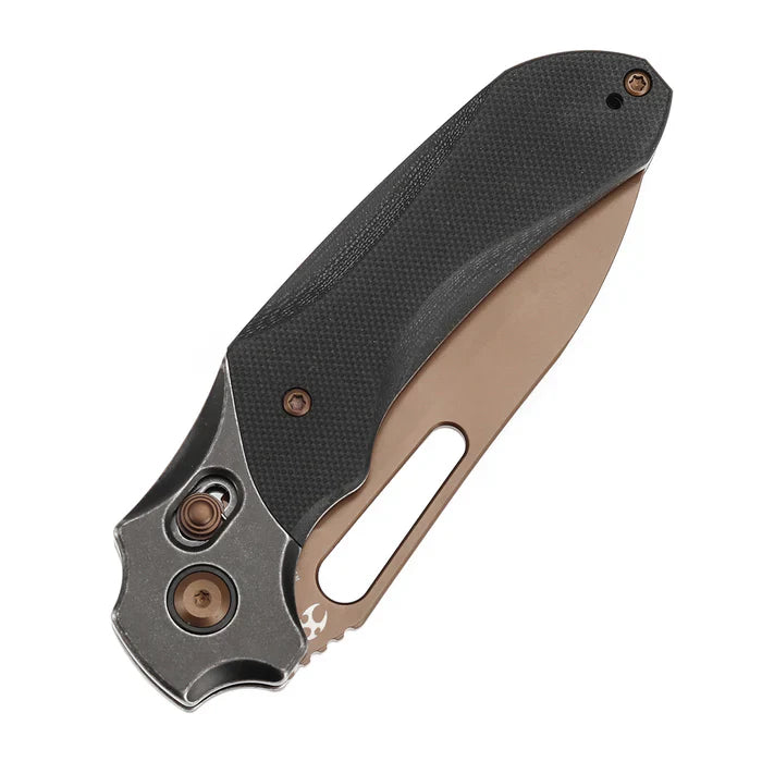 Quasar Dark Rose Gold Finished 154CM 3CR,Black G10