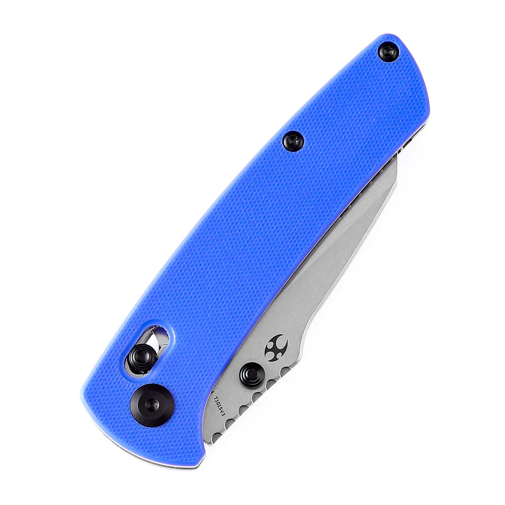 Kansept Main Street 3.36" Stonewashed 154CM Blue G10 T1015V3