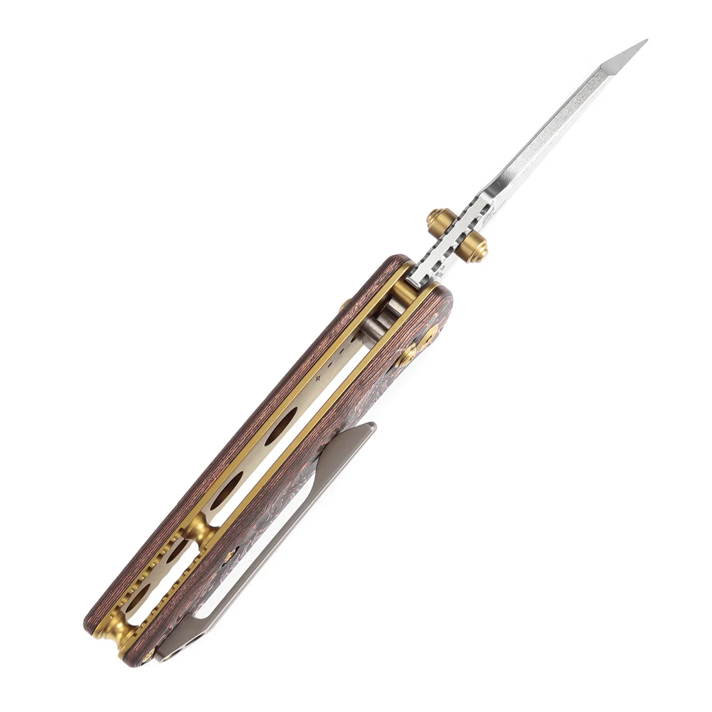 Kansept Little Main Street 2.26" CPM S35VN Copper Carbon Fiber K2015V2