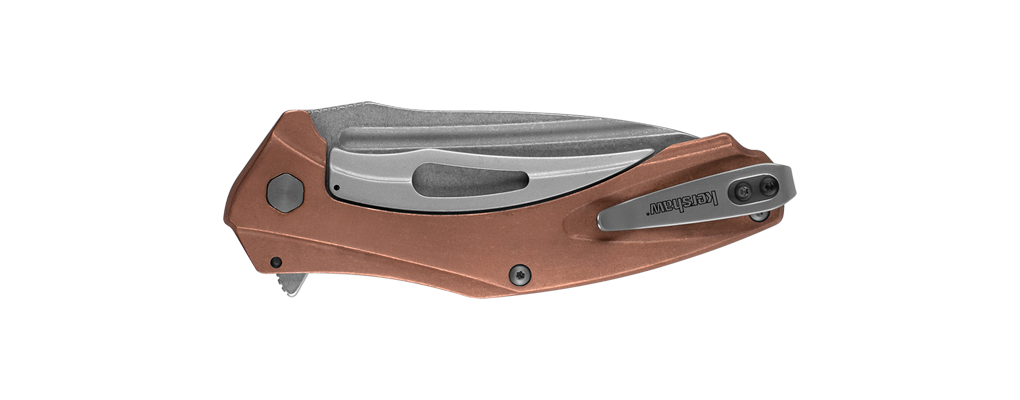 Kershaw 7008CU Copper Natrix XL Folding Knife 3.5" D2 Steel Blade