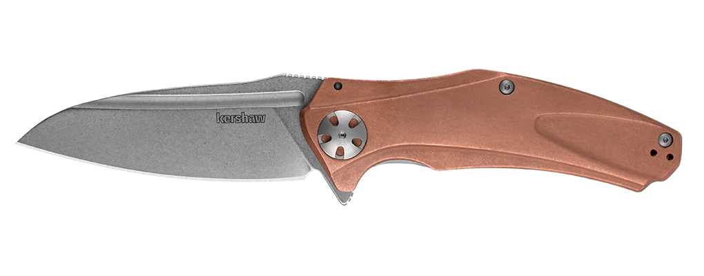 Kershaw 7008CU Copper Natrix XL Folding Knife 3.5" D2 Steel Blade