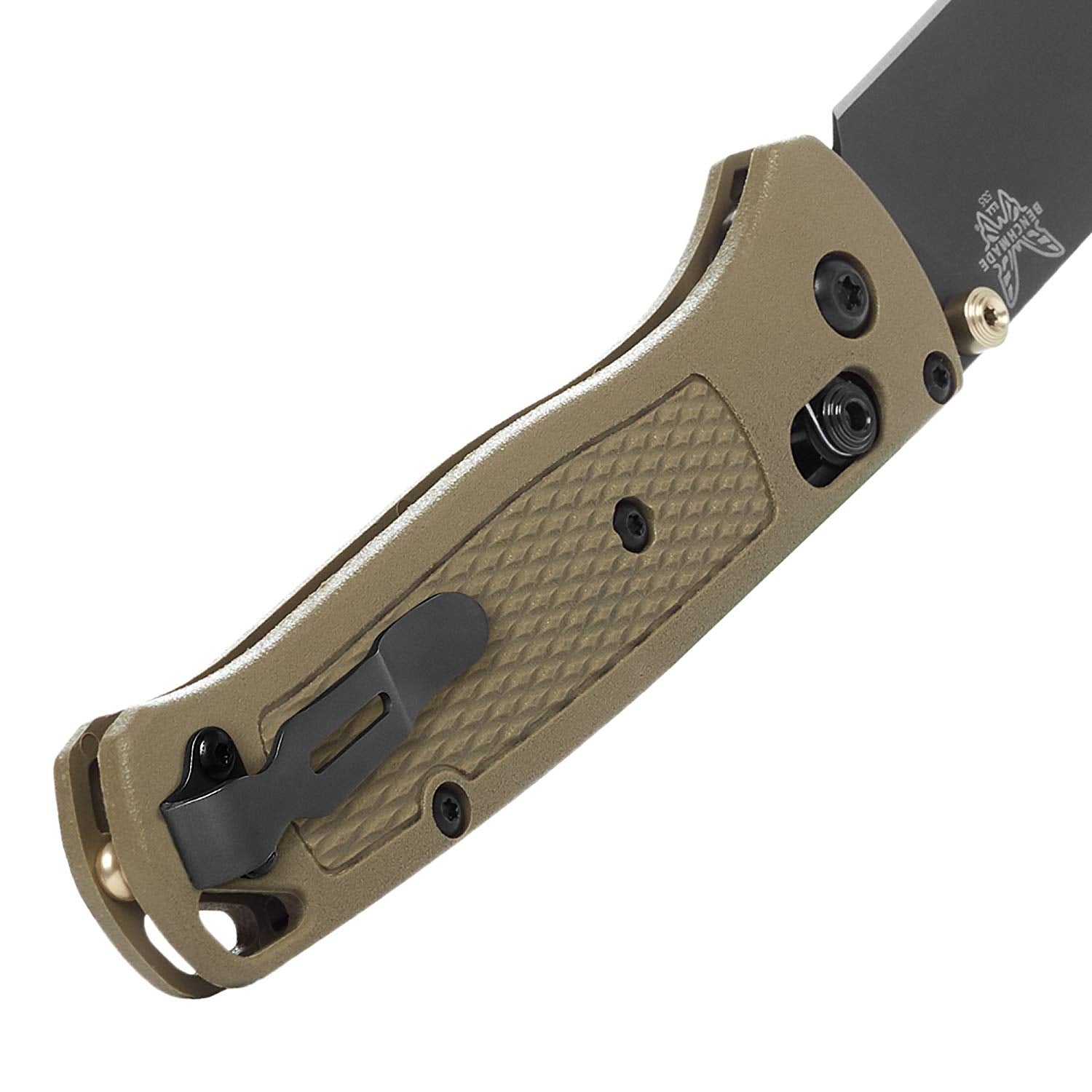 Benchmade Bugout 535GRY-1 gray PVD mini deep-carry pocket clip detail