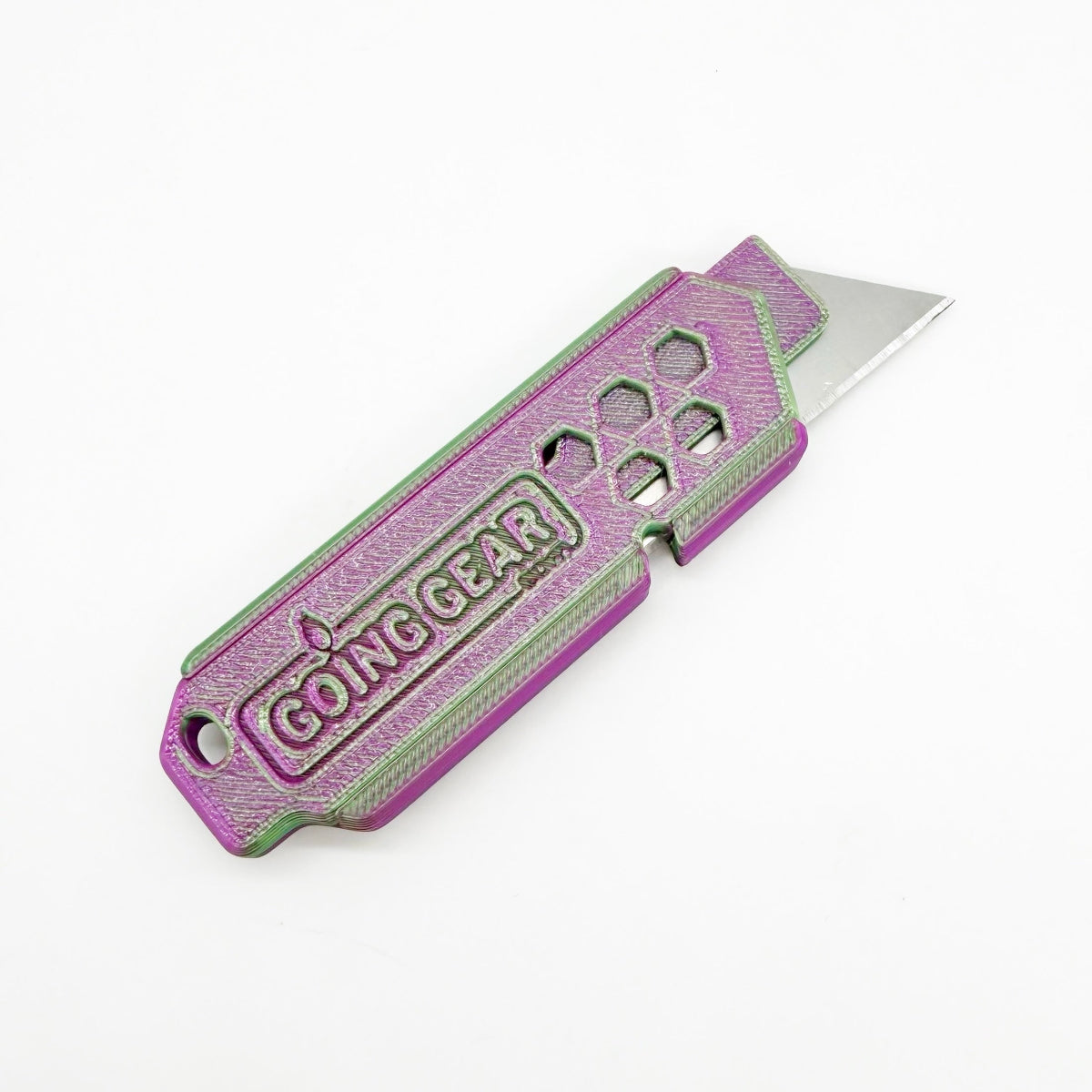 Going Gear Utility Knife – Mystic Magenta Replaceable Blade EDC Knife Replaceable Blade EDC Cutter