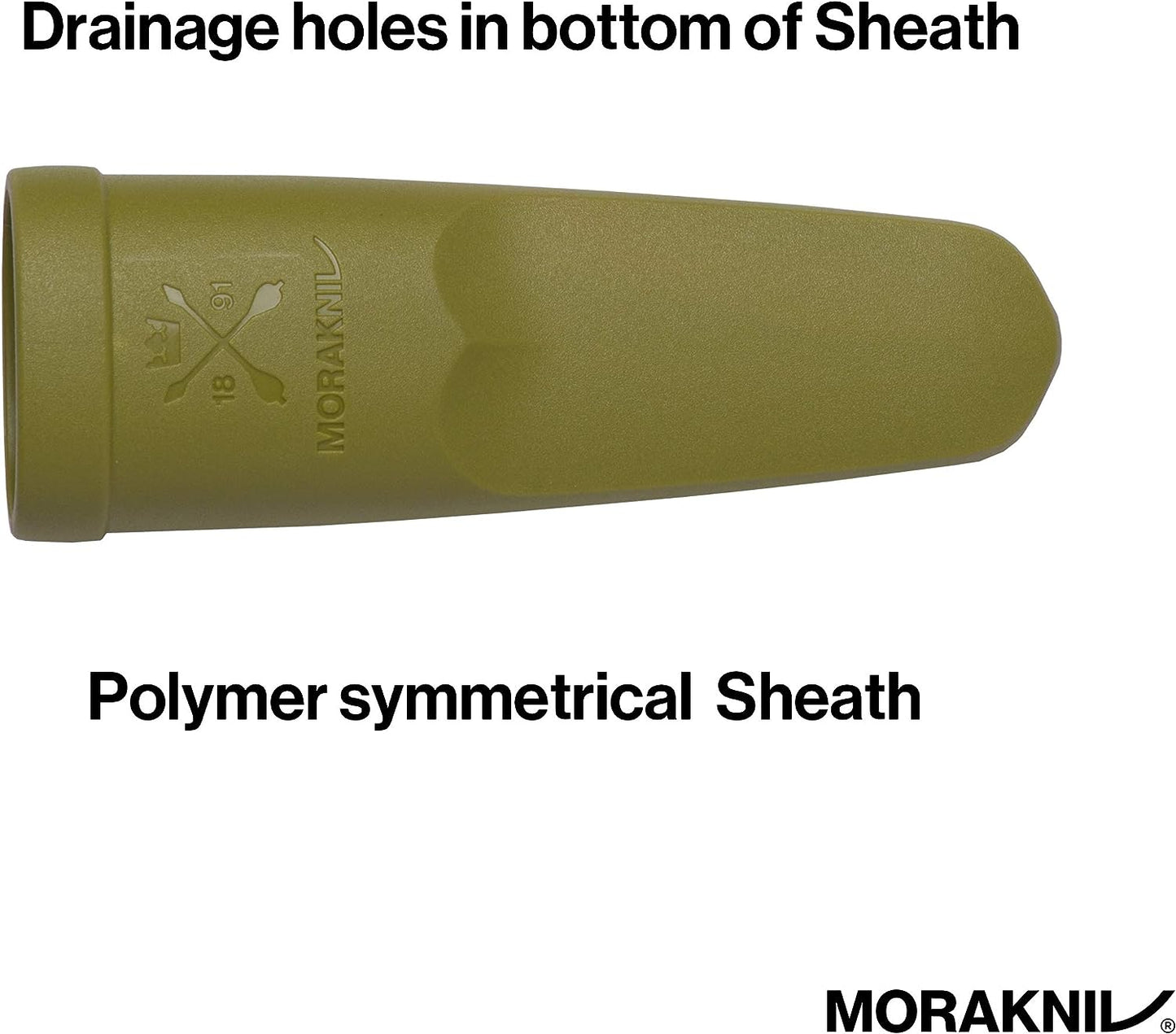 Morakniv Eldris Fixed Blade Knife-Green