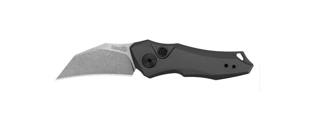 Kershaw Launch 10 7350 Automatic Knife Gray Aluminum (1.9" SW CPM 154)