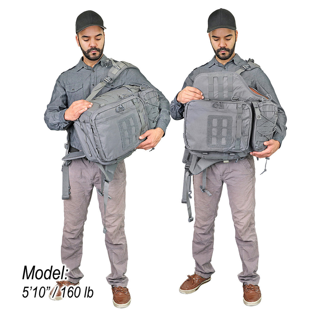 Vanquest TRIDENT-32 (Gen-3) Backpack - Wolf Gray