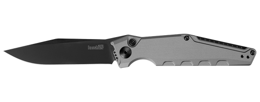 Kershaw Launch 7 7900GRYBLK Automatic Knife Gray Aluminum (3.75" DLC CPM 154)