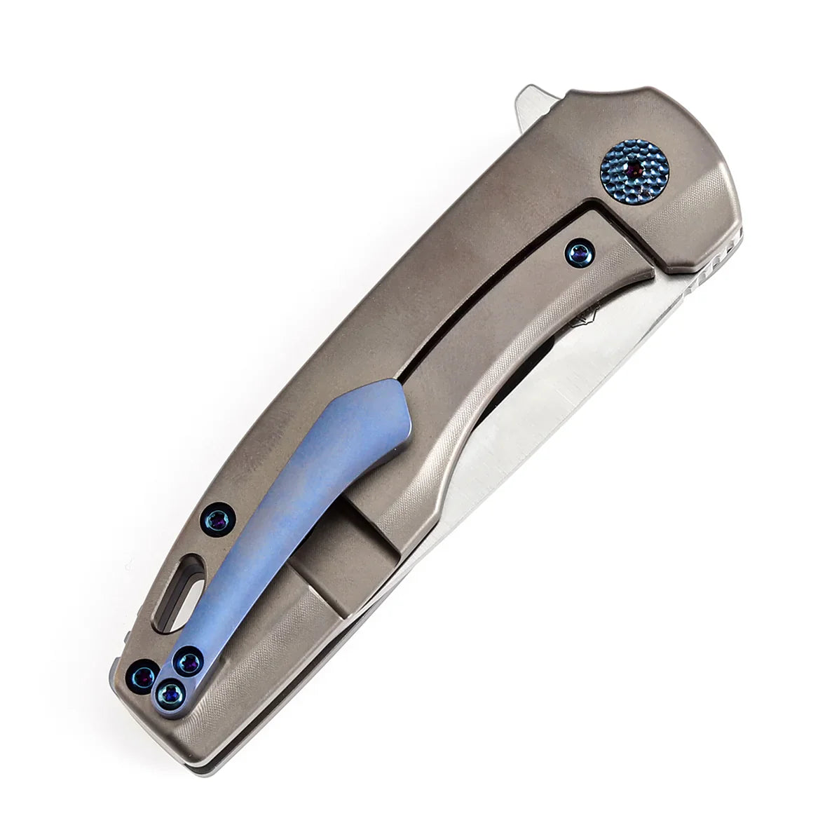 Kansept Cassowary 2.9" Satin CPM S35VN Bronzed Anodized Titanium K2065A5