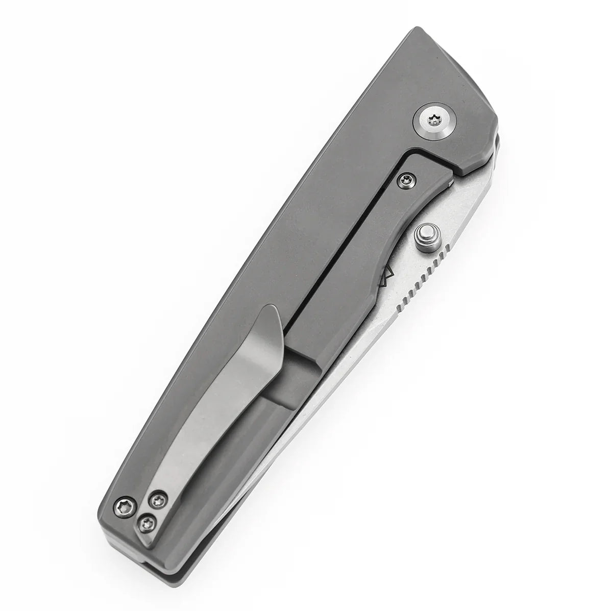 Kansept Chimera 3.15" Stonewashed CPM S35VN Stonewashed Titanium K1096A2