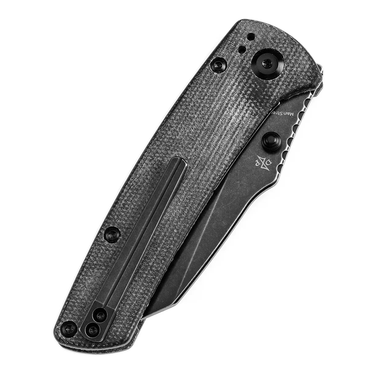 Kansept Main Street 3.36" 154CM Blackwash Micarta T1015E4