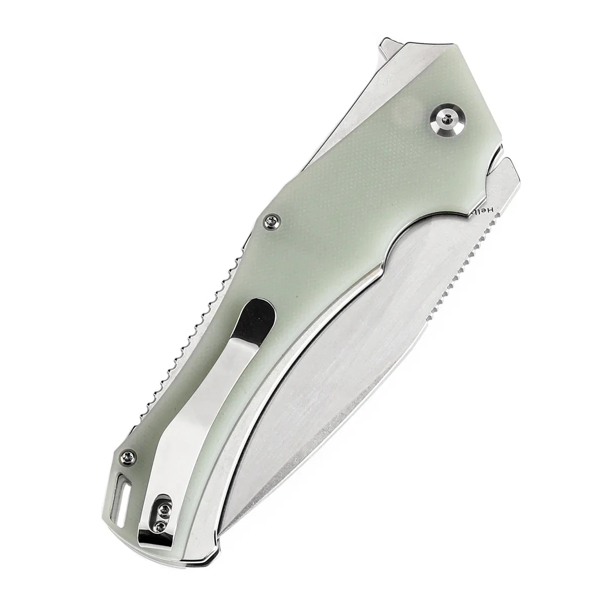 Kansept Hellx 3.6" D2 Jade G10 T1008F5