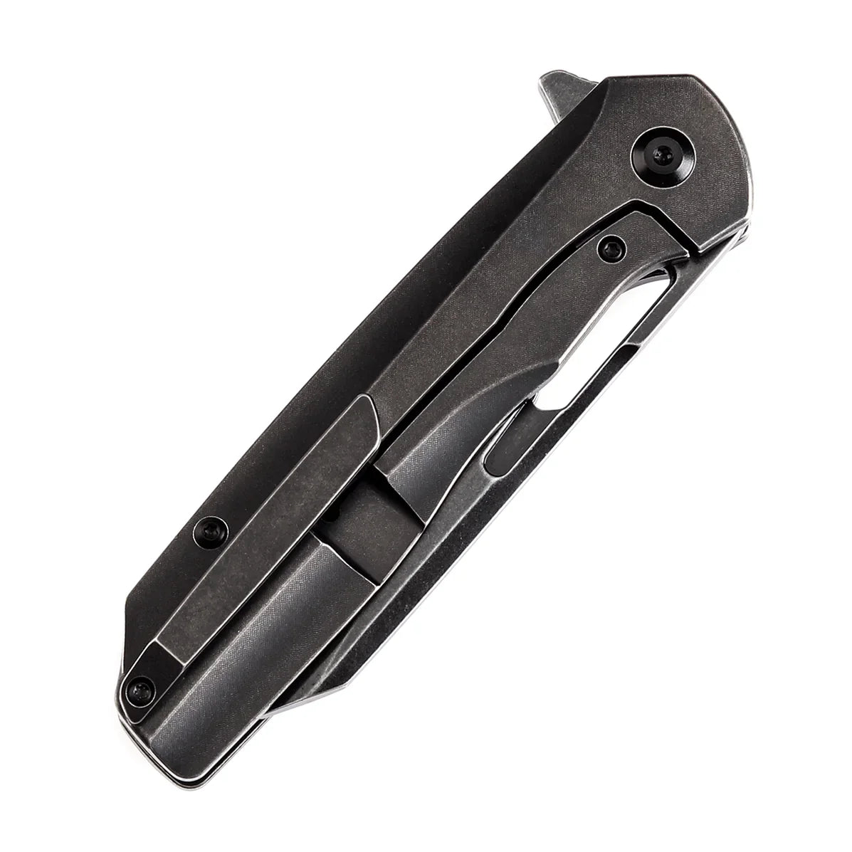 Kansept Shard 3.48" CPM-S35VN Blackstonewashed Titanium & Copper Carbon Fiber BlackK1006C1