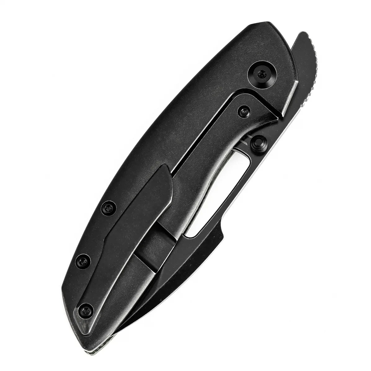 Kansept Link 3.0" CPM 20CV Green Micarta + Blackwash Titanium Green and black K1068A1