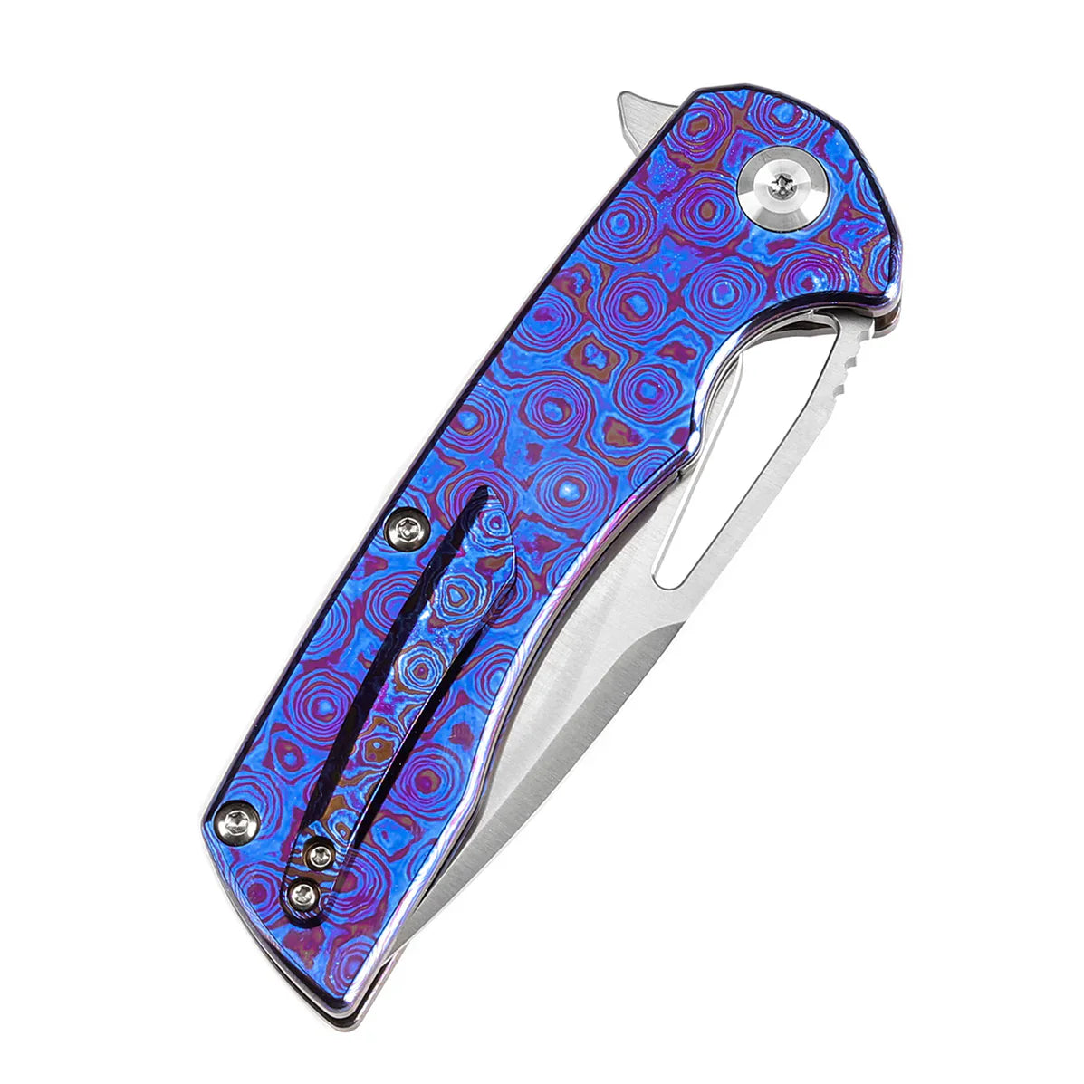 Kansept Kryo 3.58" CPM-S35VN Timascus Blue Purple K1001M2