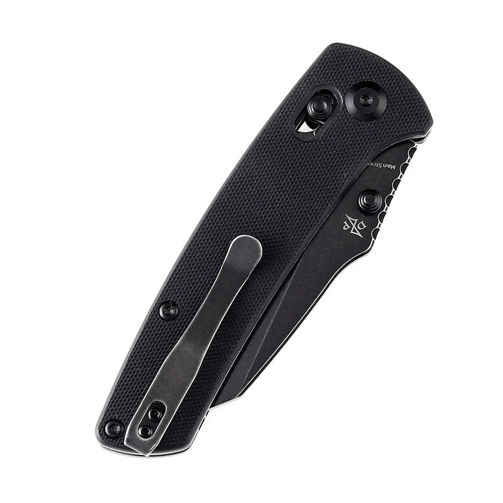 Kansept Main Street 3.36" Black Stonewashed Black G10 T1015V1