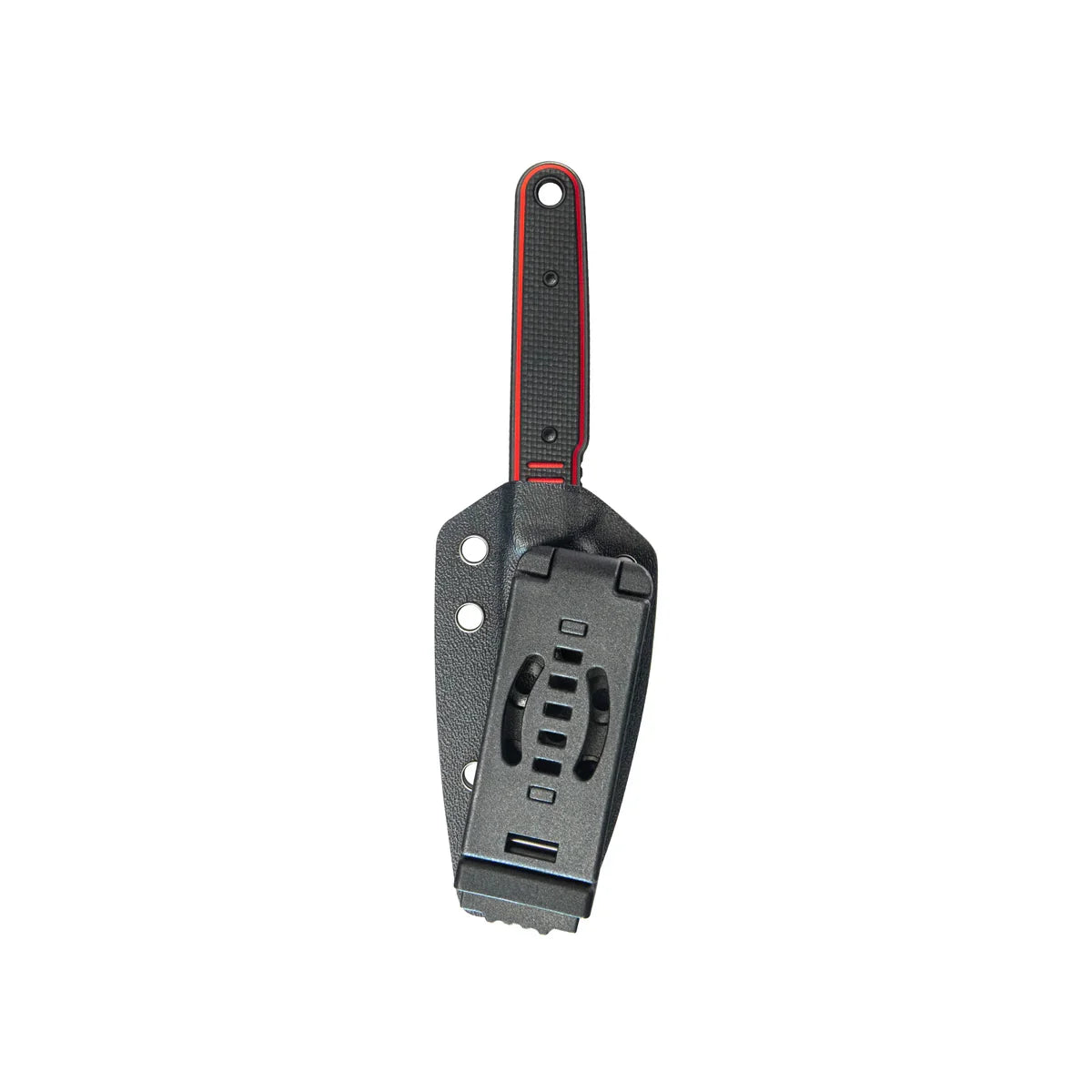 Kubey Knife Fixie 3.11" Sandvik 14C28N Black/Red G-10 KUB356A
